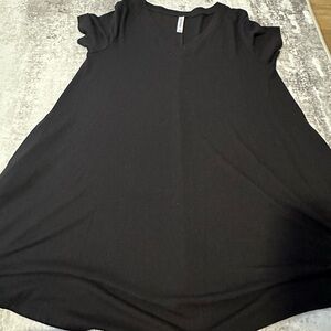 Zenana Outfitters Black T-shirt Dress